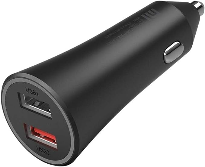 Xiaomi 37W Dual-Port Car Charger: Compact and Portable Fast Charger for Travel