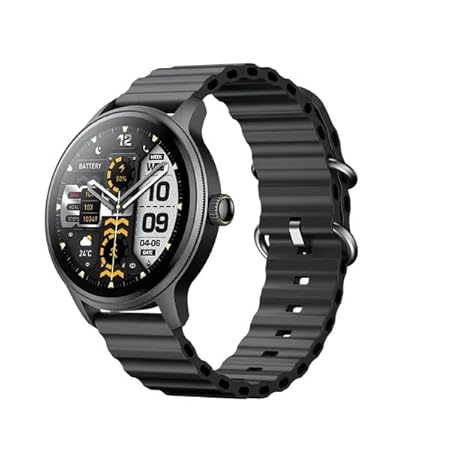 Oraimo Watch 5R Pro Smartwatch OSW-830 | 1.43” AMOLED Display 2.5D, Wireless Bluetooth Calling, IP68 Waterproof, 100+ Sports Modes, SpO2 & Heart Rate Monitor, 11-Day Battery