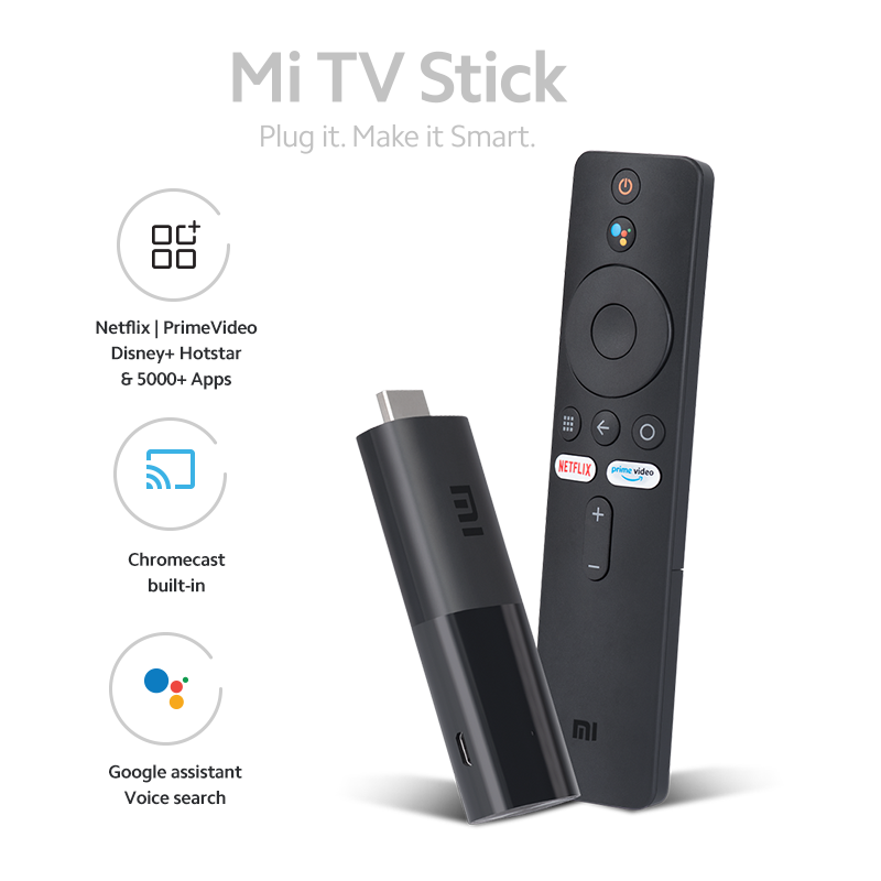 Mi TV Stick 4K Portable Streaming Device 2GB/8GB