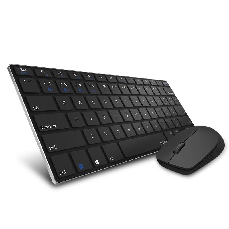 Rapoo 9000M Multi-Mode Wireless Keyboard & Mouse Combo
