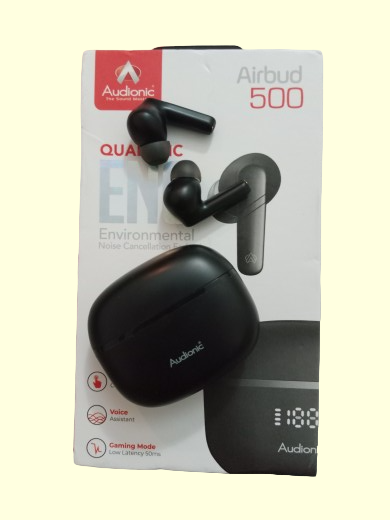 Audionic Airbud 500 True Wireless Earbuds ENC - Quad Mic
