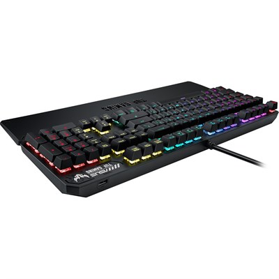 Asus TUF Gaming K3 RGB Mechanical Keyboard - RGB Red - RA05 - 90MP01Q0-BKUA00