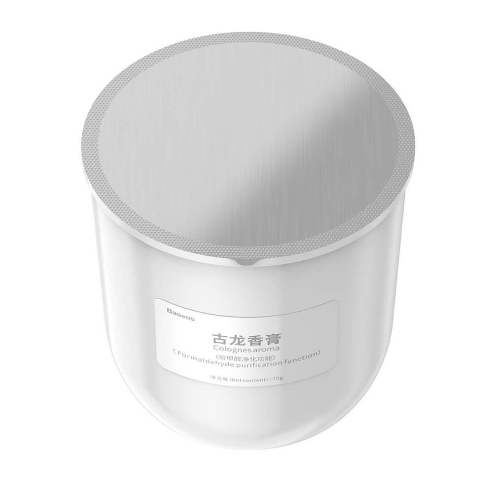 Baseus Aroma Cream Car Cup Holder Air Freshener Cologne (SUXUN-CL) (with Formaldehyde Purification Function) (cologne)