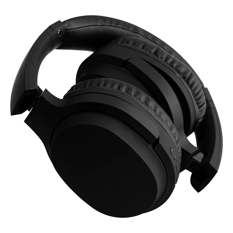 Ronin R-4400 Black Wolve Headphone - Bluetooth 5.1, Long-Lasting Battery, and Immersive Sound