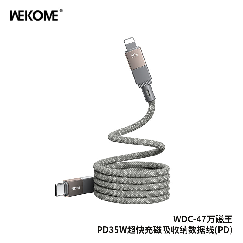 WEKOME WDC-47 Magnetic Data Cable 35W USB-C TO IPH