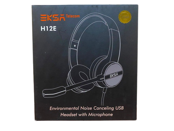 EKSA Telecom® H12E Environmental Noise Cancelling Headset