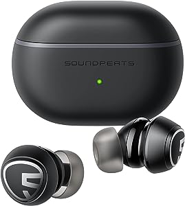 Soundpeats Mini Pro l QCC3040 Hybrid ANC Wireless Earbuds