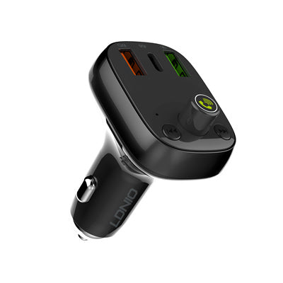 LDNIO 30W Car charger bluetooth 5.0 player C704Q