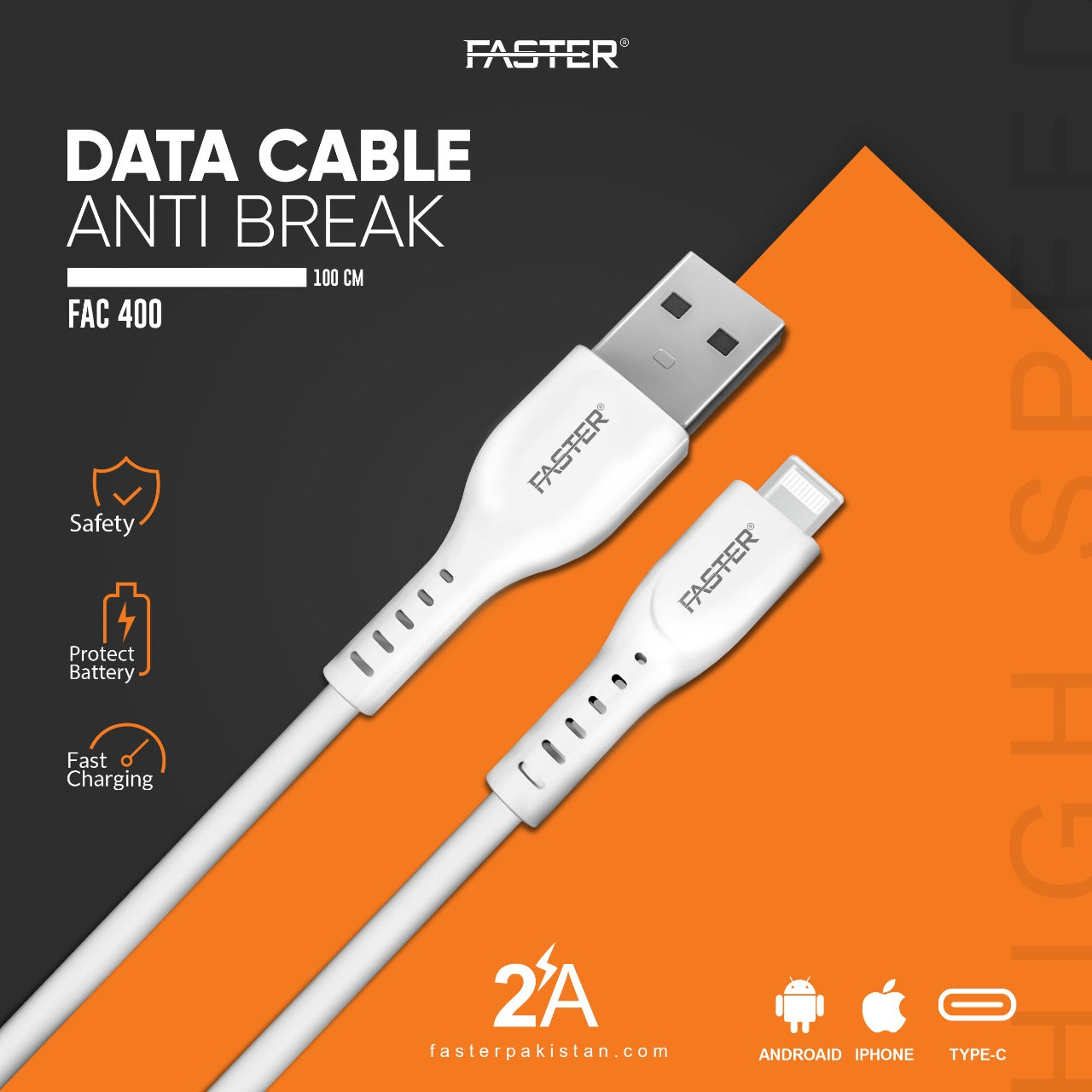 Faster Cable FAC 400 Type C