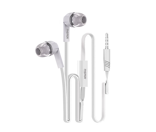 FASTER F8 Wonderful Bass Handsfree: Affordable Earbuds with Clear Sound and Easy Call Control