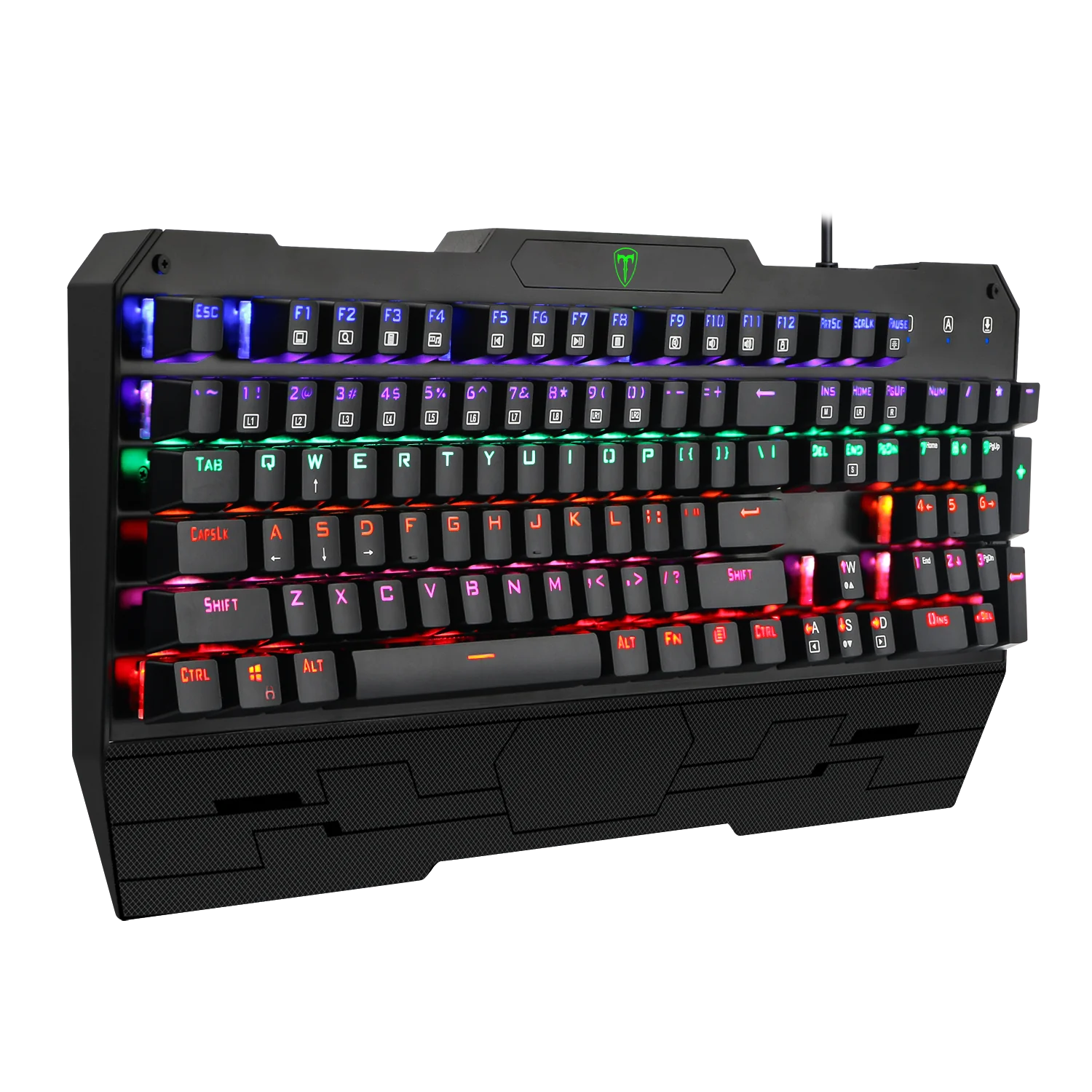 T-DAGGER Battleship Gaming Mechanical Keyboard T-TGK301