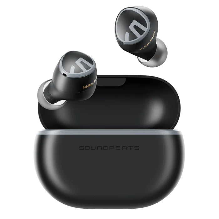 Soundpeats Mini HS Wireless Earbuds, Mini HS with Hi-Res Audio And LDAC Tech, Hybrid Active Noise Cancelling