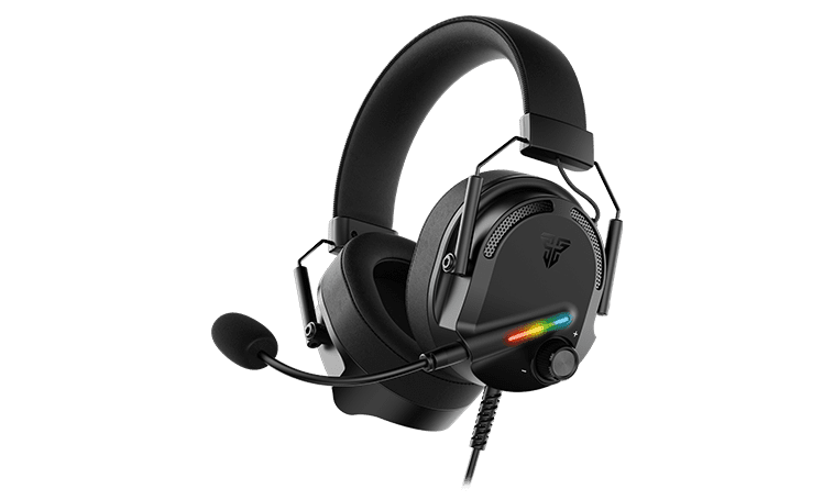 FANTECH HG26 ALTO 7.1 Surround Gaming Headphone witch Noise Cancelling Detachable Microphone RGB Wired Headset For For PC Gamer