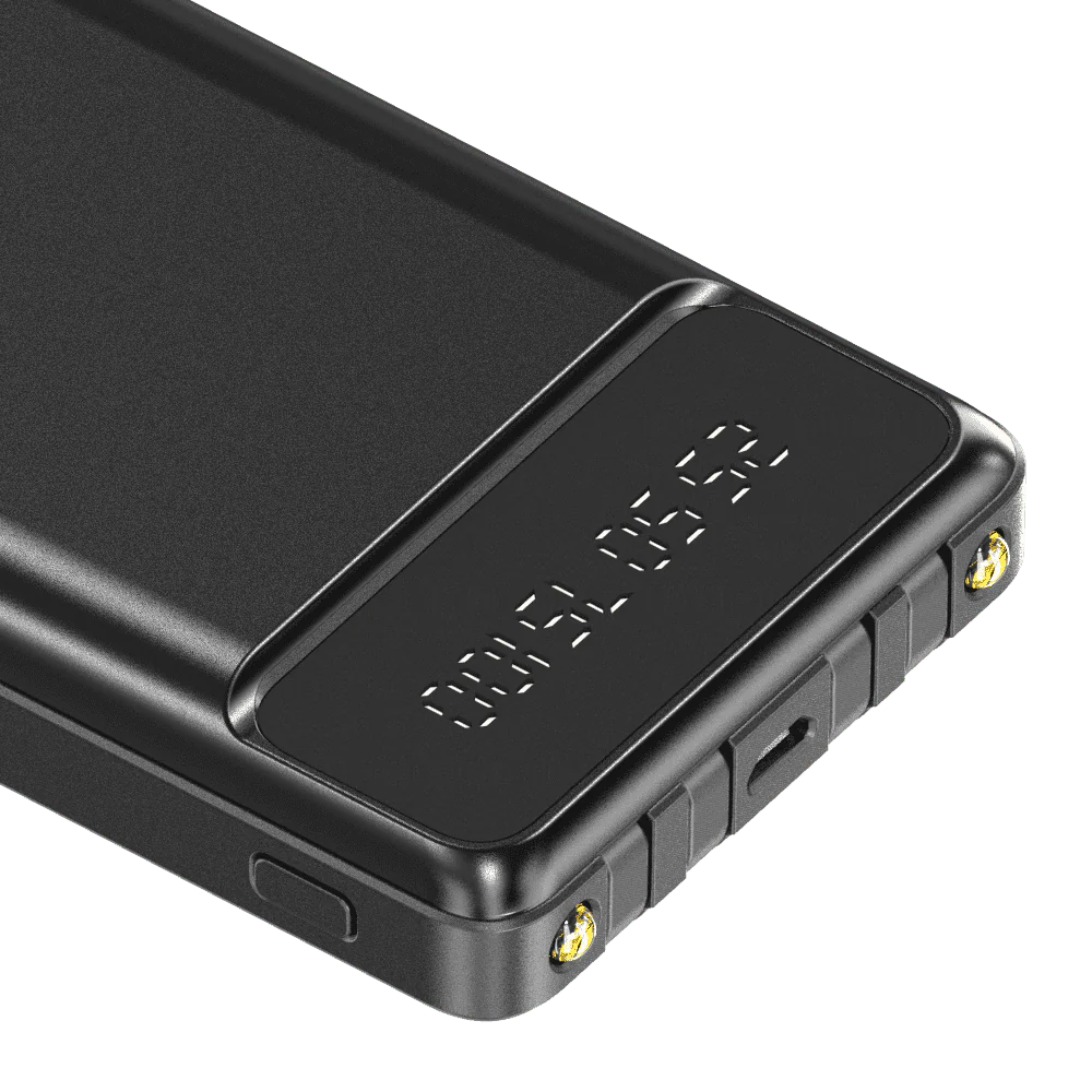 Dany Alpha X 250 Powerbank | 9000 mAh Power bank | Portable powerbank | 4 output 2 input options | Micro USB Port USB Port | LED indicator | Polymer Battery