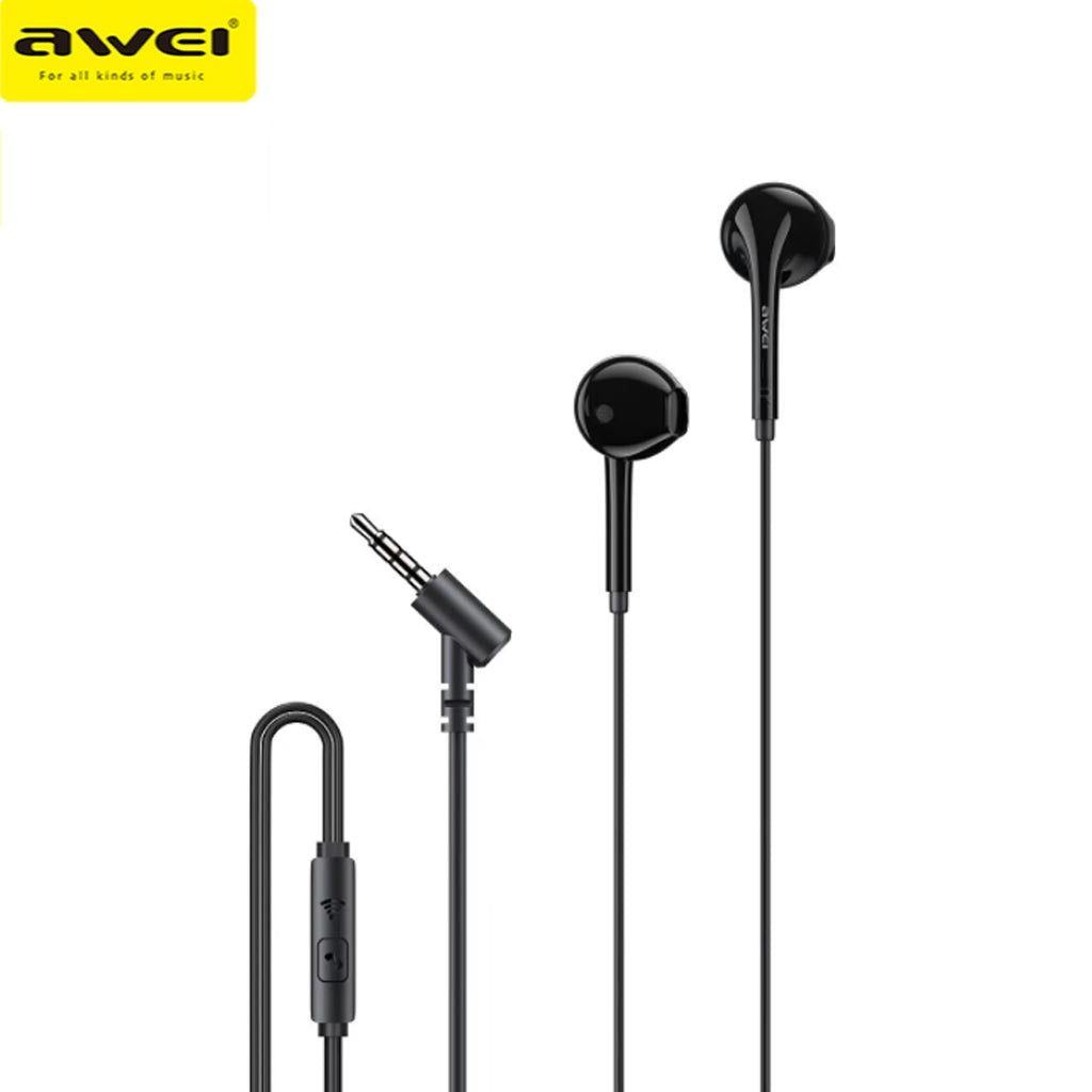 Awei PC-7 3.5mm Wired Headphones In Ear Handsfree