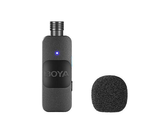BOYA BY-V10 ULTRACOMPACT 2.4GHZ WIRELESS MICROPHONE SYSTEM FOR USB-C