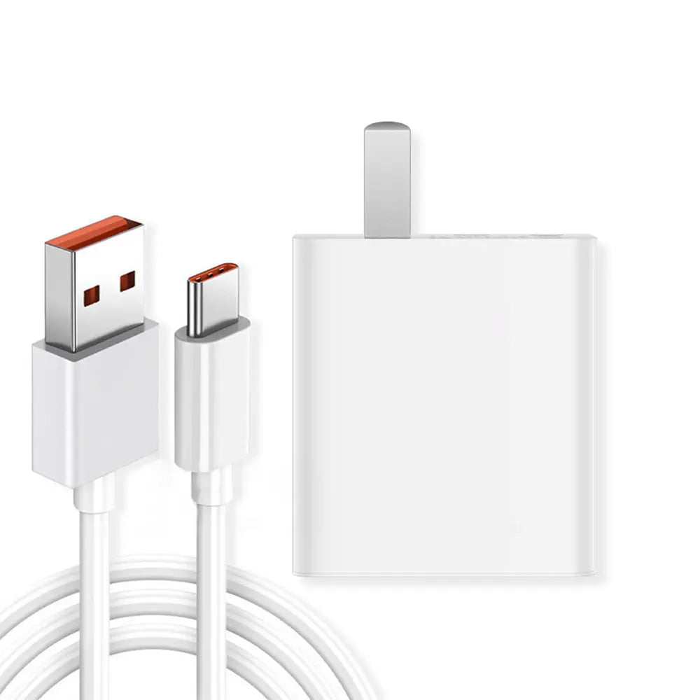 Faster V33 QC 33W Fast Adapter with Type-C Cable