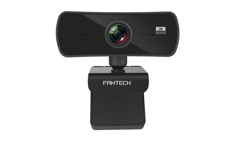 FANTECH 2K QHD Webcam LUMINOUS C30 1440P HD PC Webcam with Microphone 4MP And 360 Rotation for OBS/SKYPE/ZOOM