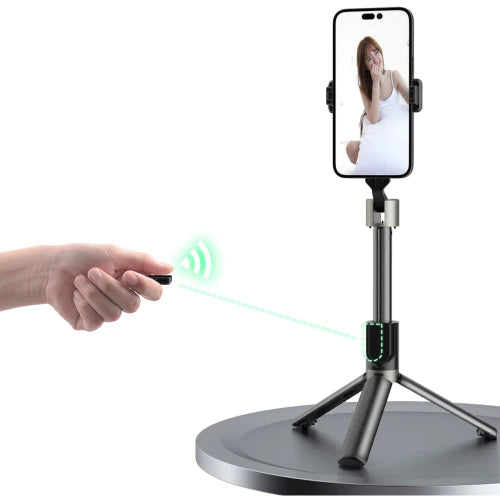 DUDAO F18 Retractable Remote Control Tripod Selfie Stick Car Phone Holder
