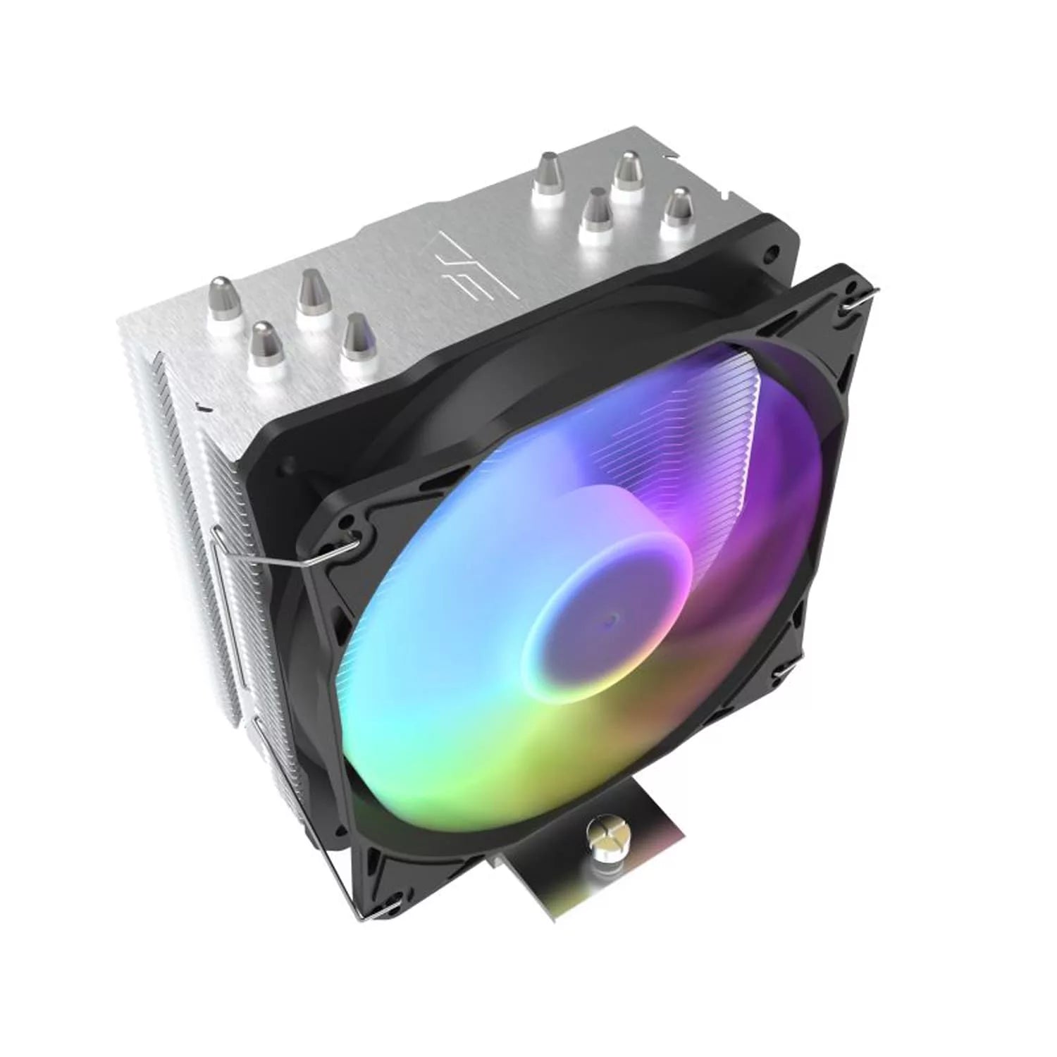 DarkFlash Z4 ARGB CPU Air Cooler: 4 Heat Pipes, 120mm ARGB Fan, Affordable Performance and Style