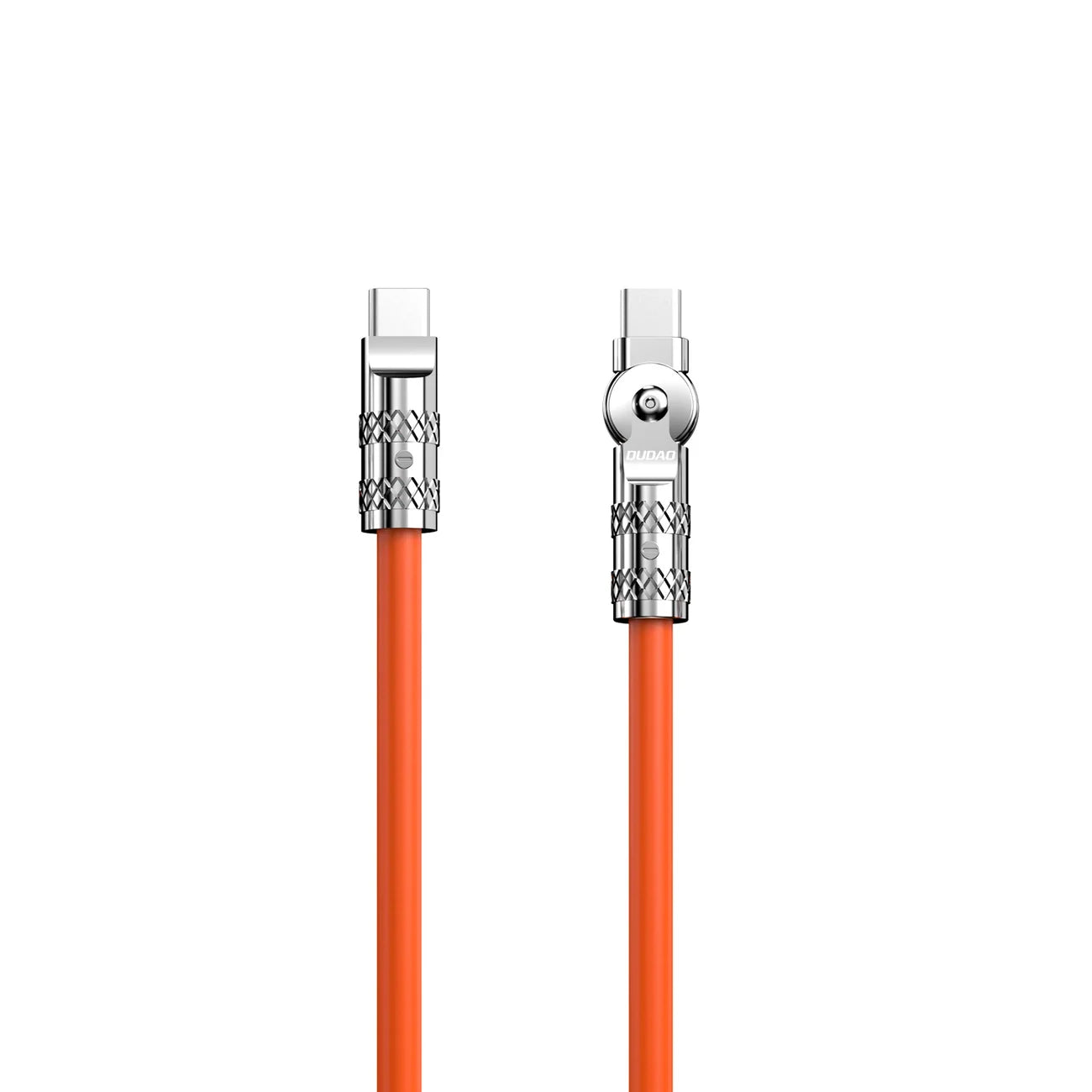 Dudao L24CC Angled USB-C To USB-C 120W Cable 1m - Orange