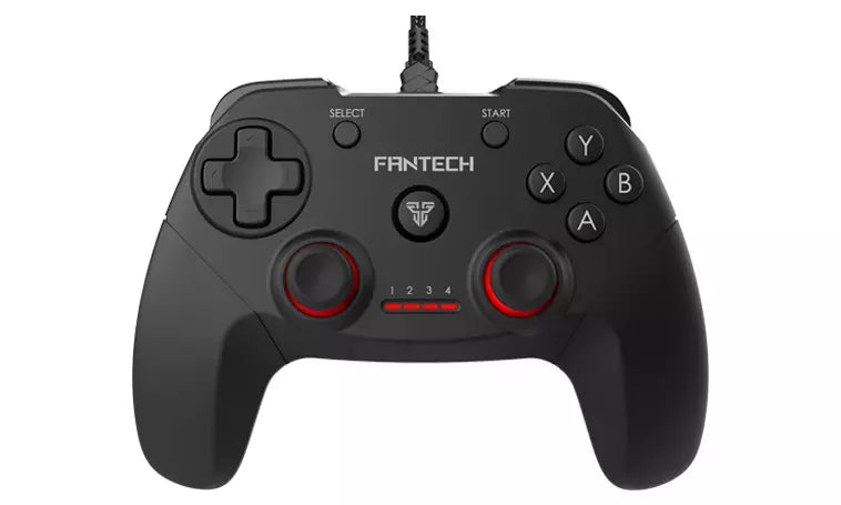 FANTECH Gaming GP12 Gamepad,Wired PC Game Controller,Joystick Dual Vibration For Windows PC,PS3,Playstation,Android