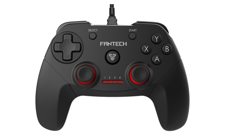 FANTECH Gaming GP12 Gamepad,Wired PC Game Controller,Joystick Dual Vibration For Windows PC,PS3,Playstation,Android