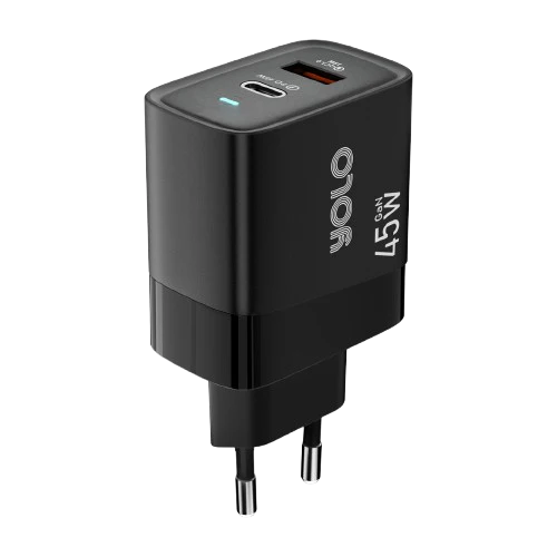 Yolo Y-451 GaN Charger 45W with Type-C To Type-C Cable