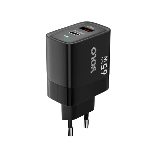 Yolo Y-651 GaN Charger 65W With Type-C To Type-C Cable