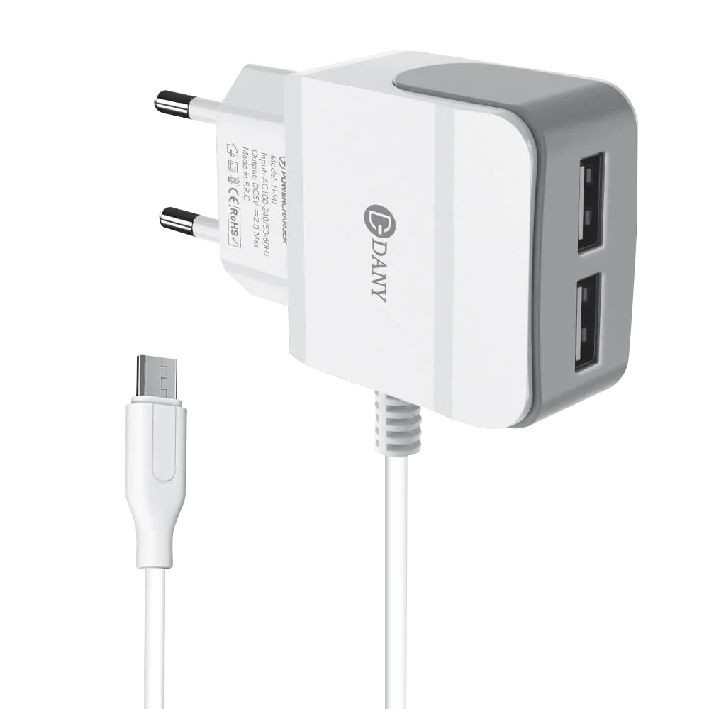 H-90 2.4 Amp Android Power Charger: Fast & Efficient Charging for Your Devices