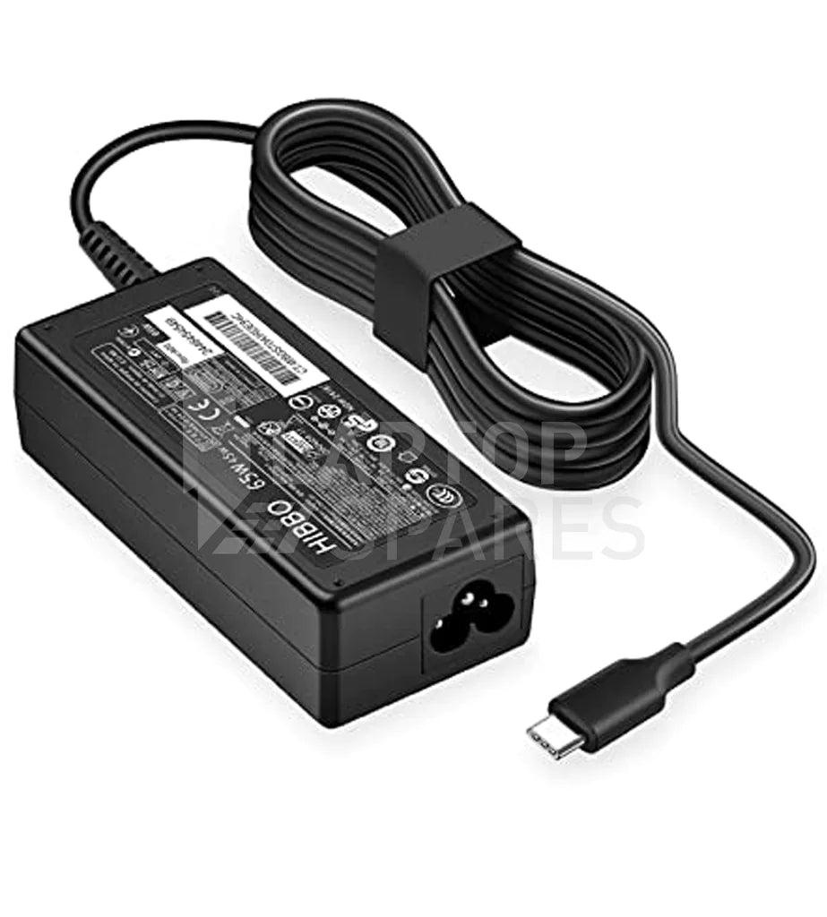 HP USB-C 65W Laptop AC Adapter Charger