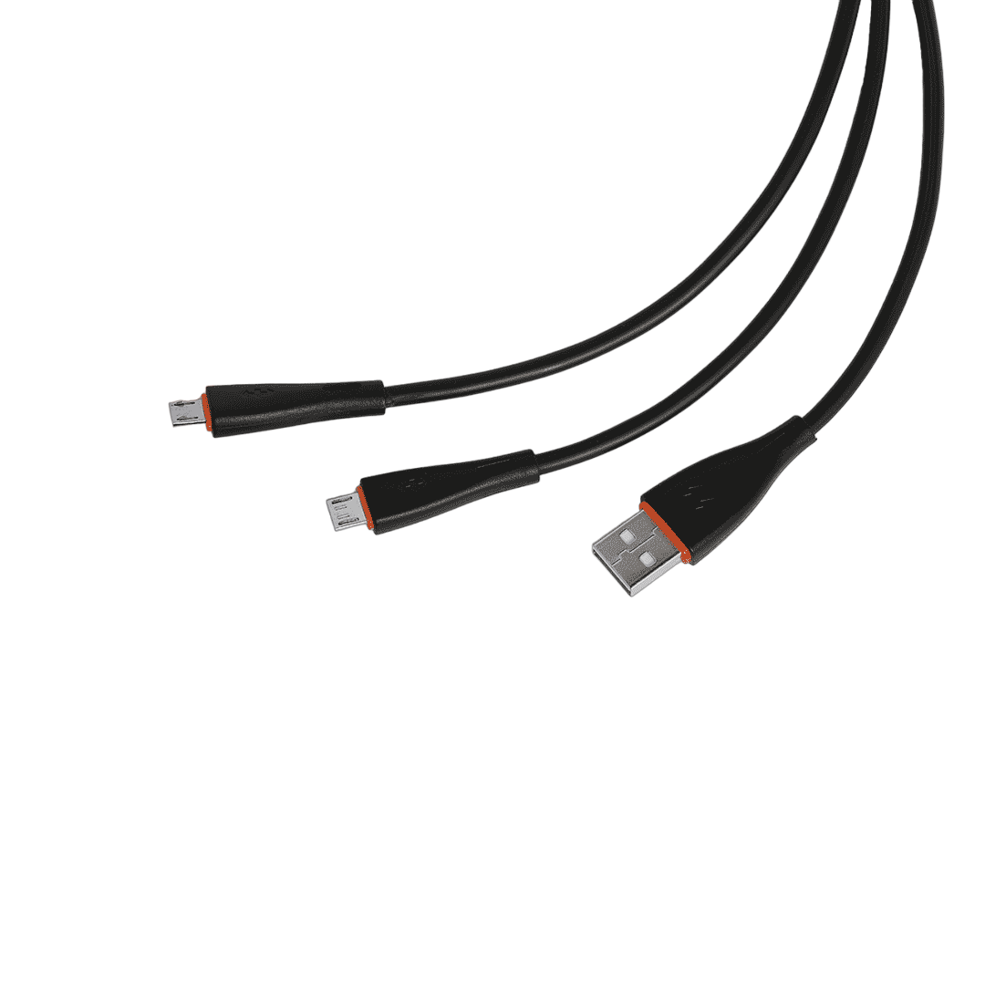 ITEL Original 2 in1 Multi Charging Micro+Micro Cable ICD-X11