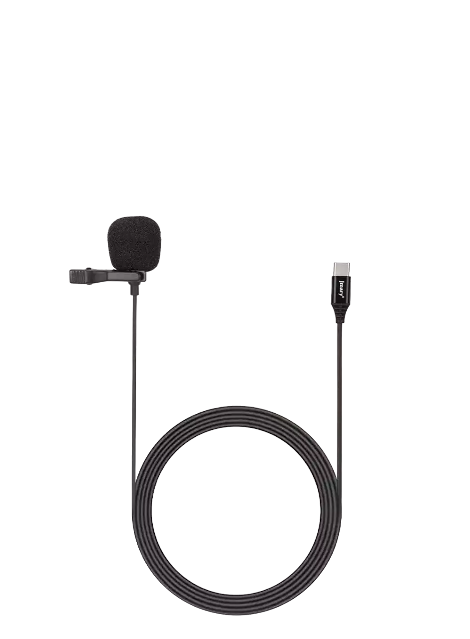 thumbnail image 2 of USB Mini Microphone Lapel Clip For Phone PC Laptop 1.5m Wired Condenser Mic Recording Noise 2 of 9
