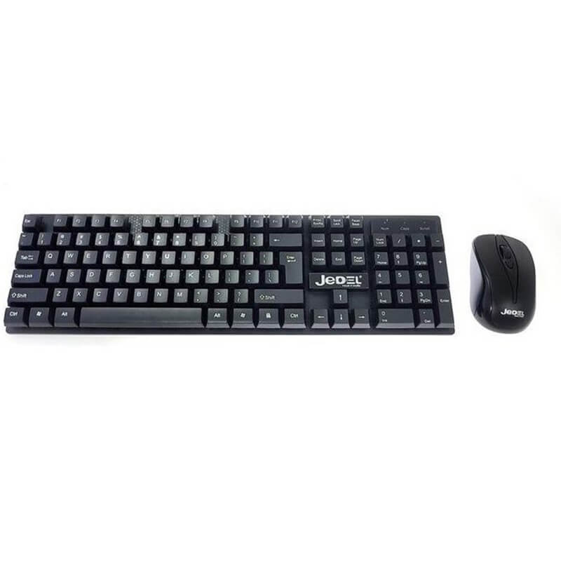 Jedel Wireless Keyboard Mouse Combo Ws1100