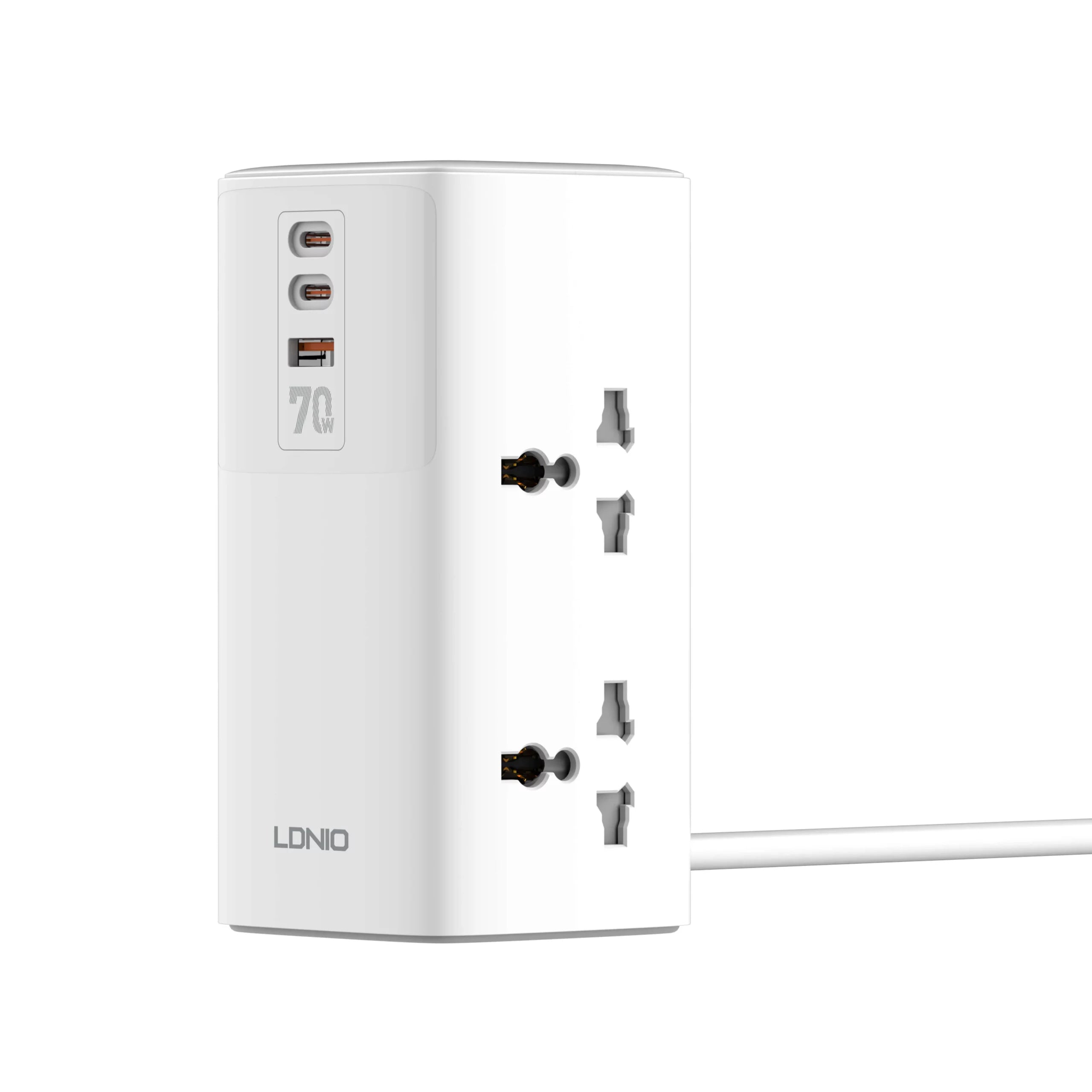 Ldnio SC4383 70W Multifunctional Universal Desktop Power Adapter – EU Plug