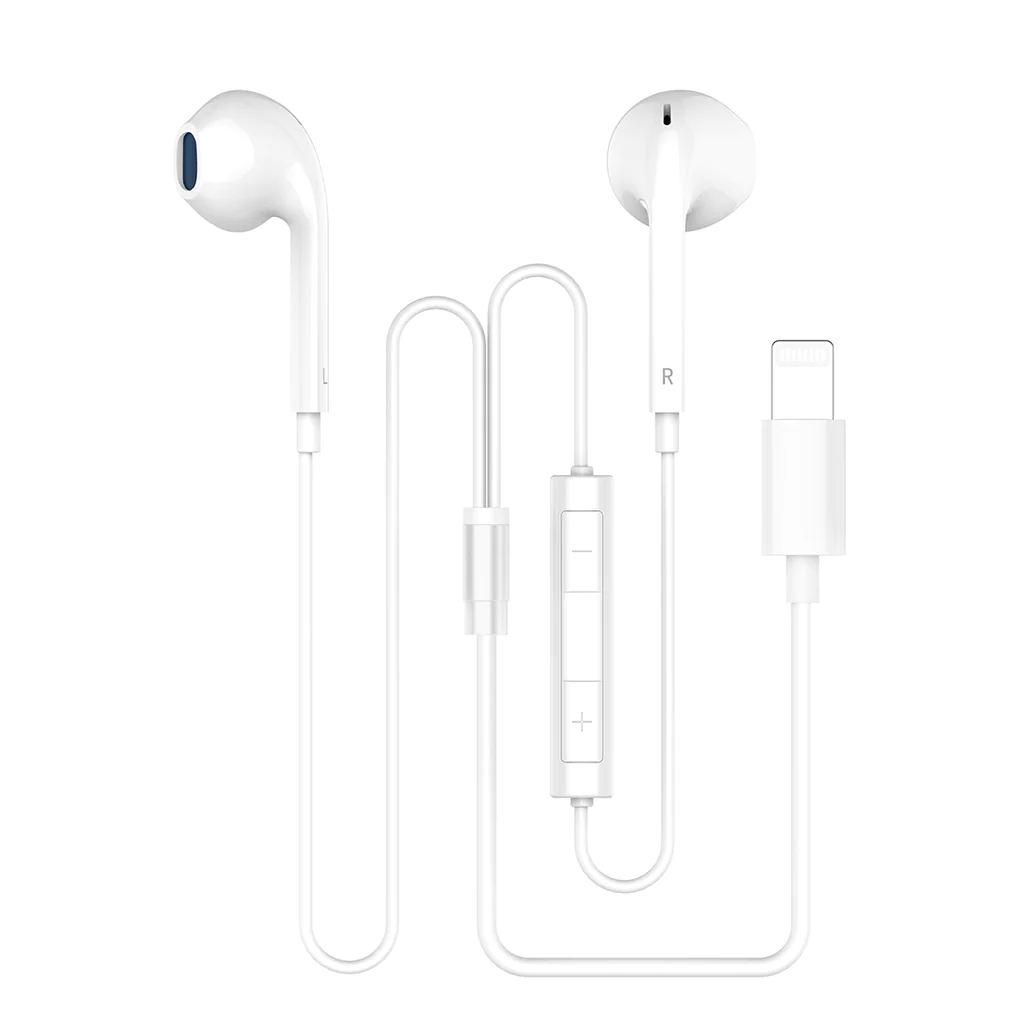FASTER M11 Lightning Connector Earphone With Built-In Microphone