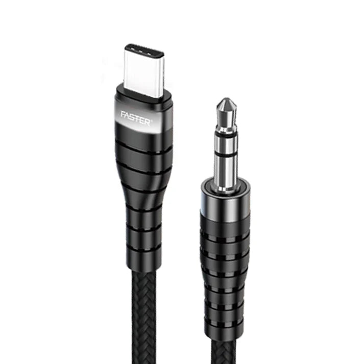 FASTER M2 Audio Cable for Type-C to 3.5mm Port 100 sold in last 20
