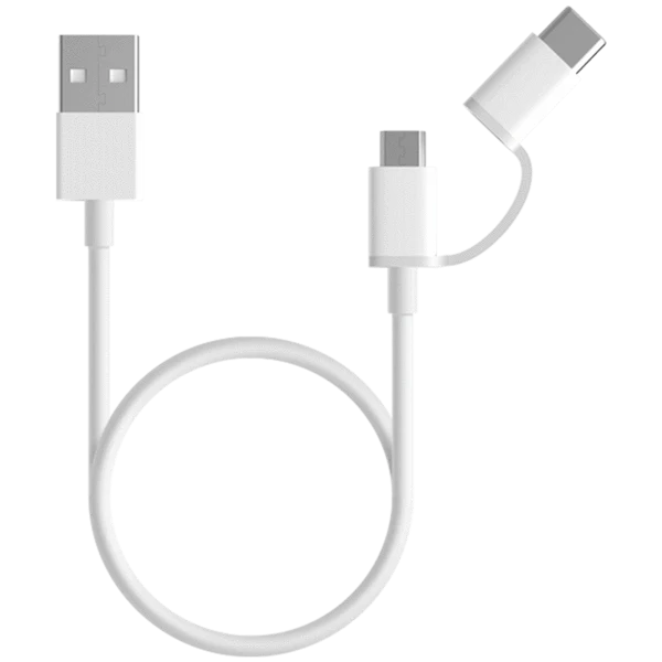 Mi 2-in-1 USB Cable (Micro USB to Type C) 30 cm