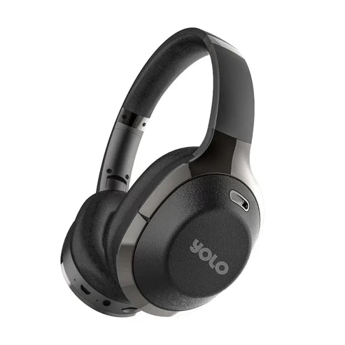 YOLO MARS H1 - Premium Bass headphones - 500mAh Large battery - Up to 20 Hours of Music Playback time - Support SD Card - Wired and Wireless Connectivity