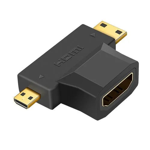 Onten HD708 Micro + Mini To HDMI Convertor 4K