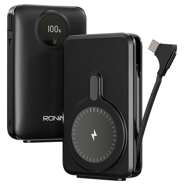 Ronin Velocity R-4045 – The 10,000mAh Fast-Charging Power Bank That Solves Your Low-Battery Worries with 22.5W PD, Wireless Charging & Multi-Device Support Anywhere You Go