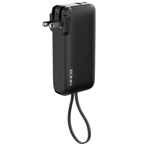 Ronin Arctic | R-4050 10000mAh Power Bank 22.5W Fast Charge | 2 in 1| Voltage: 3.7V | Energy: 37Wh