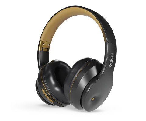 Ronin R-7700 Thunder Beast Wireless Over-Ear Headphones - Durable Sound, Deep Bass, Bluetooth 5.0