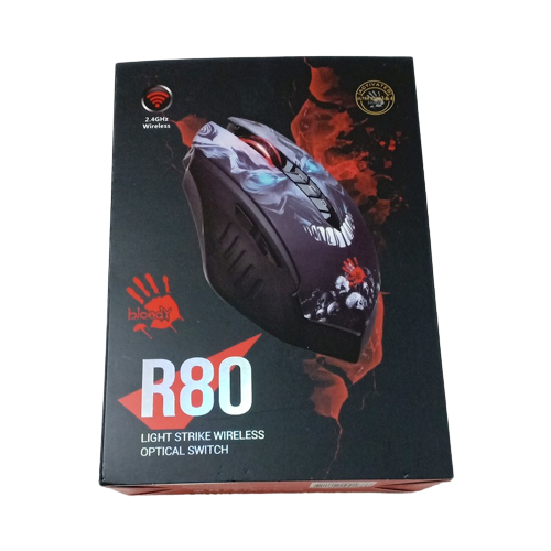 Bloody Mouse R8 Bloody R80 Wireless Gaming Mouse->TechPanda.pk