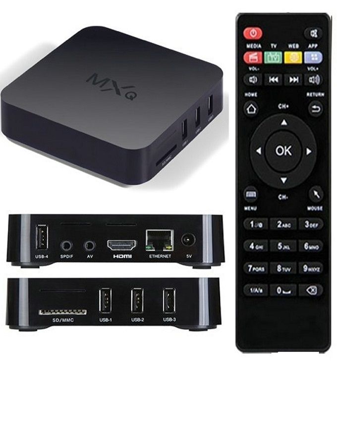 MXQ 4K Android TV Box - 4k Quad Core - 1G+8G - Tv Box - Tv Box andorid - Tv Device - TV Box - ANDORID Smart Tv