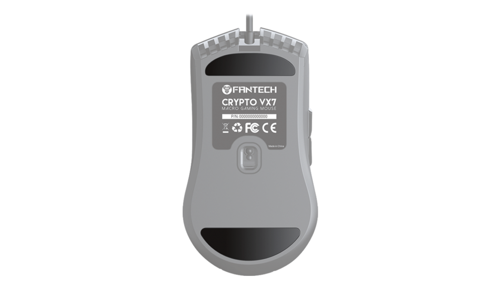 FANTECH CRYPTO VX7 Gaming Mouse | Optical Sensor 8,000 DPI | 6 Programmable Buttons | 10 Million Clicks Lifetime | SOFTWARE SUPPORT