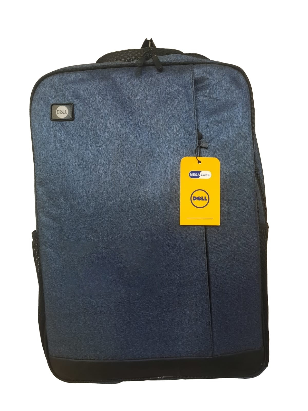 DELL 15.6 inch Laptop Bag pack with Full padded & 2 ZIP In Parachute Fabric Black/Blue