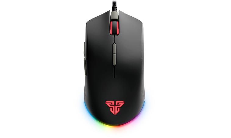 FANTECH Blake X17 Advanced Wired Gaming Mouse, 16.8 Million RGB Color Backlit, 10,000 DPI Optical Sensor, 7 Programmable Buttons, for Right or Left Hand Use, Black