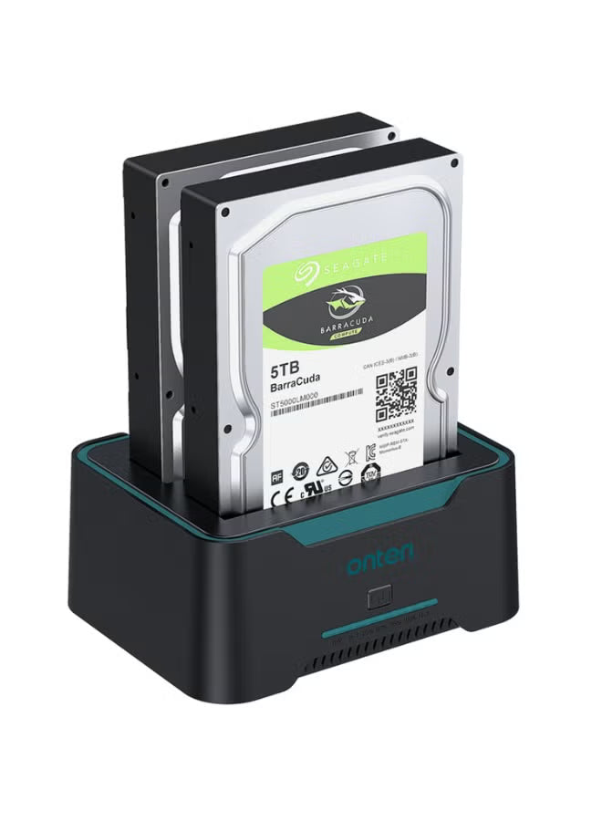Onten UHD6 Dual Bay External Hard Drive Docking Station