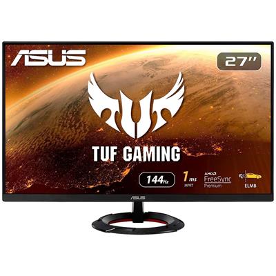 ASUS TUF Gaming VG279Q1R Gaming Monitor – 27 inch Full HD (1920 x 1080), IPS, 144Hz, 1ms MPRT, Extreme Low Motion Blur™, Free Sync™ Premium, Shadow Boost